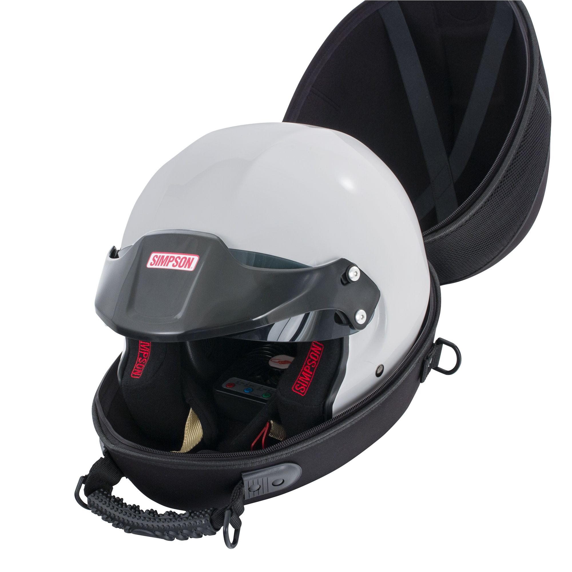 Headcase Race / Rally Protective Helmet/Lid Carry Case With Integral