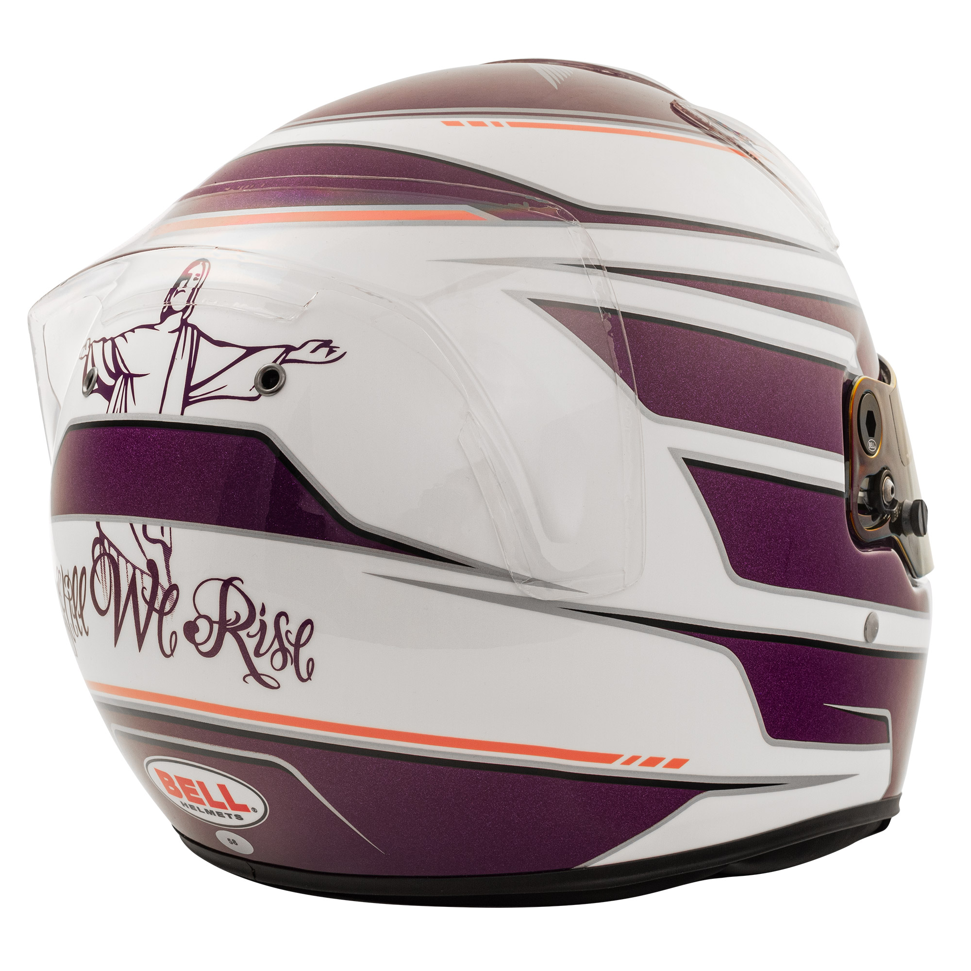 Casque Karting Bell KC7-CMR Lewis Hamilton 56cm - Raceshop