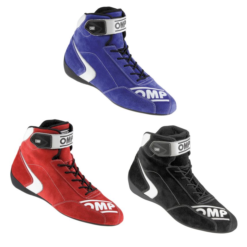 OMP First S FIA Approved Lightweight Racing Rally Race Driving Boots ...