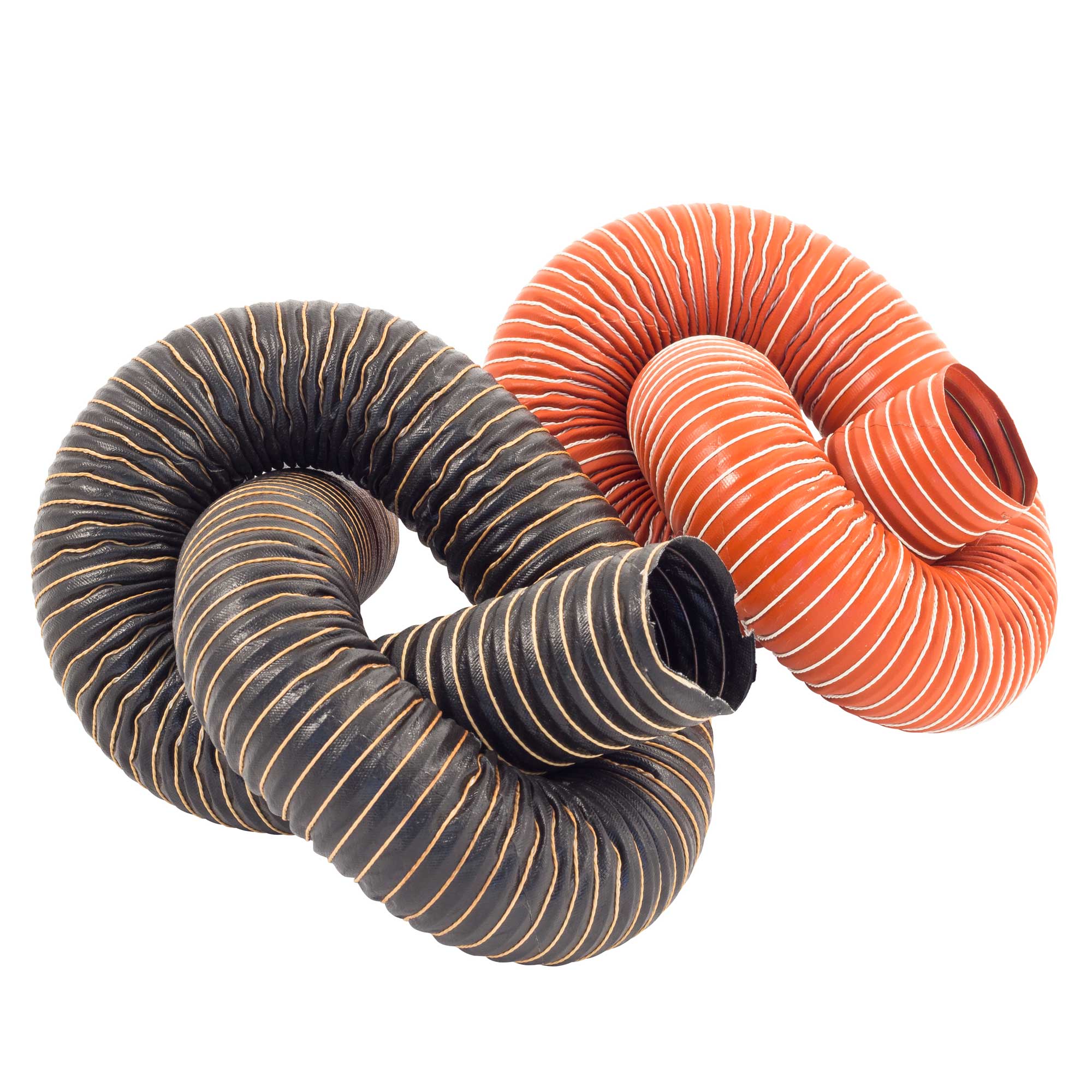 JJC Single Layer Flexible Brake 90mm Bore 1m Air Silicone Ducting Hose 89mm