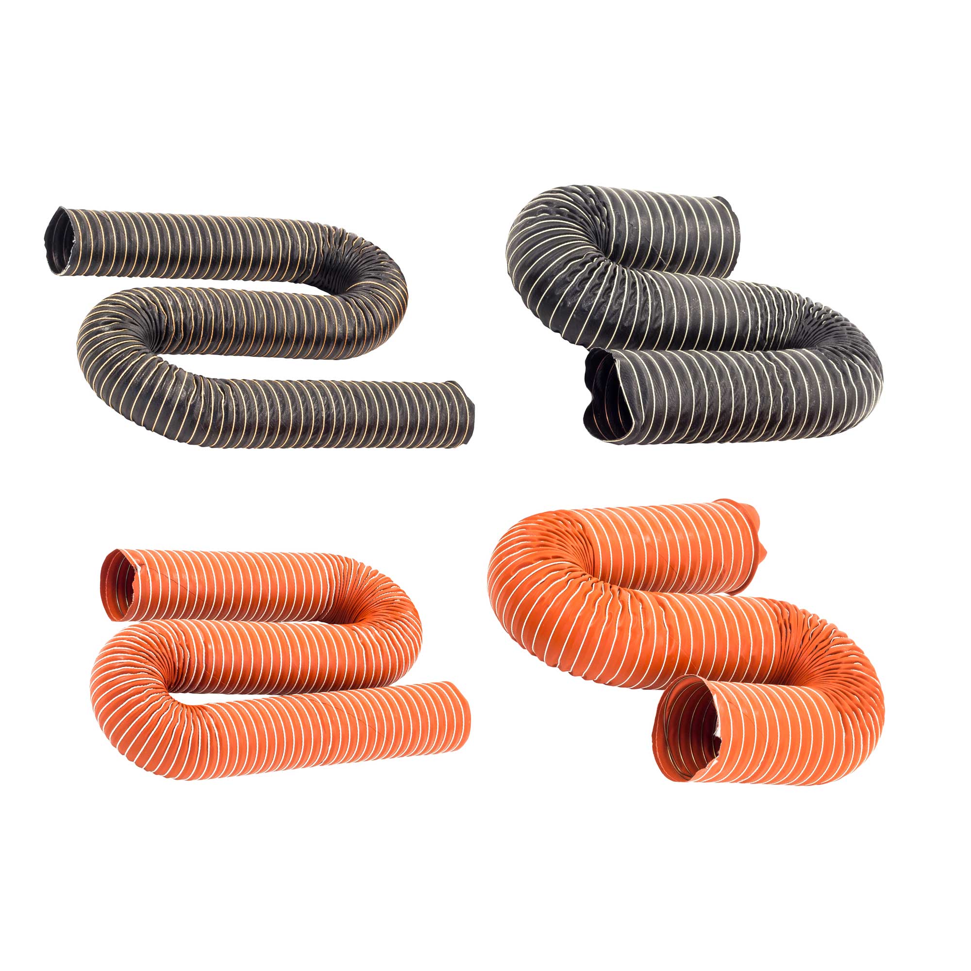 JJC Single Layer Flexible Brake//Air Neoprene Ducting Hose 25mm Bore 1 Metre