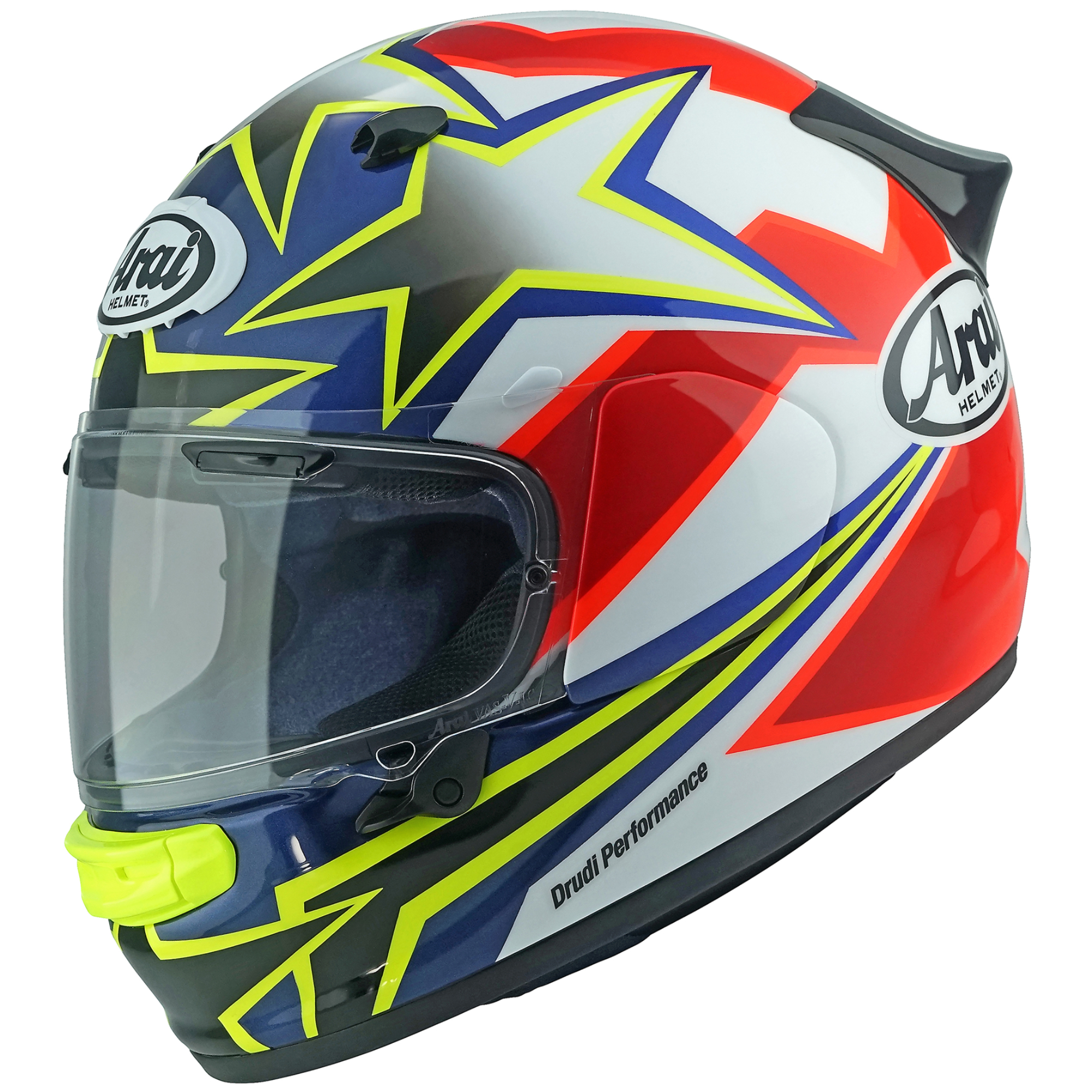 Arai Quantic Graphic Motorbike Helmet - ECE & ACU Gold Certified / Full Face - Picture 14 of 18