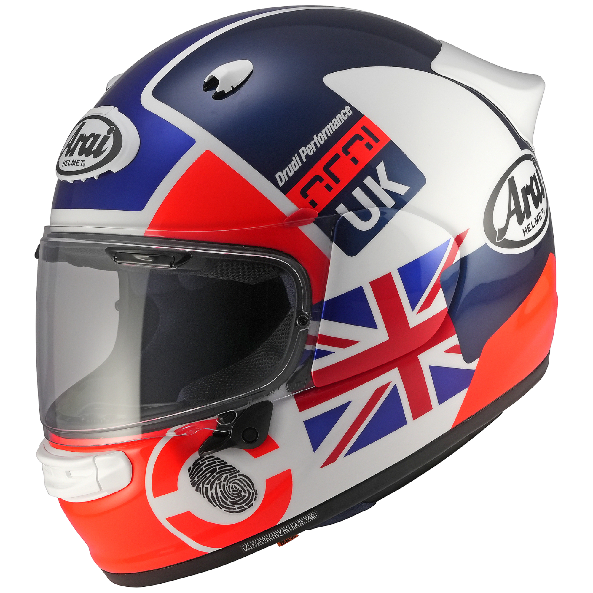 Arai Quantic Graphic Motorbike Helmet - ECE & ACU Gold Certified / Full Face - Picture 15 of 18
