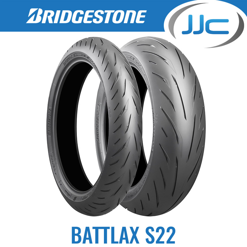 Bridgestone Battlax S22 Tyre (Set) - 120/70 ZR17 58W & 180/55 ZR17