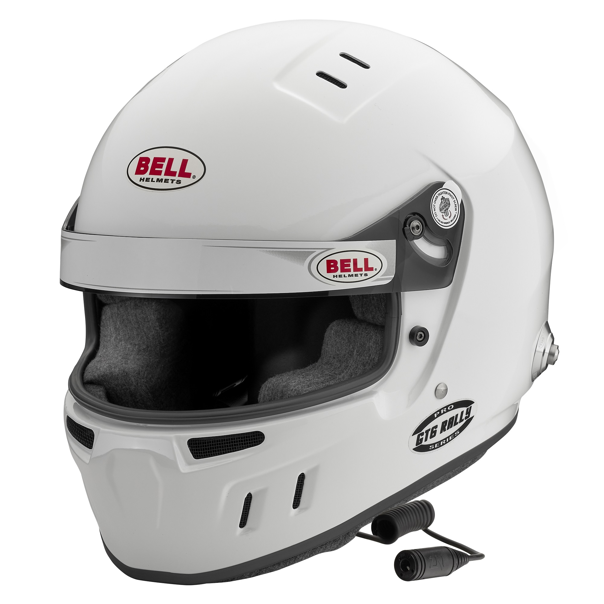Bell GT6 Rally Helmet - FIA 8859-2024 Approved / Lightweight / Integral Intercom - Picture 12 of 17