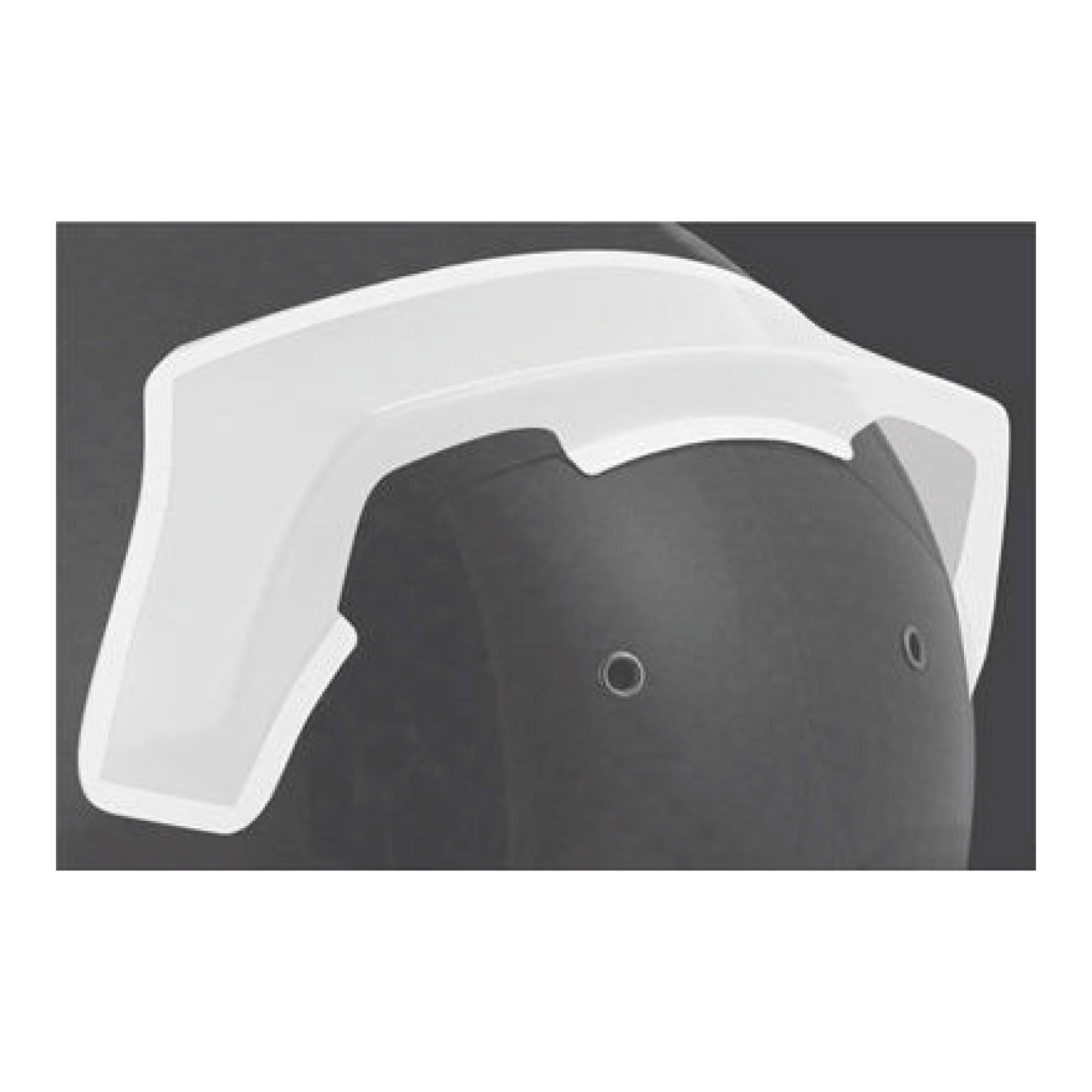 Bell Motorsport Rear Spoiler For Bell HP7 RS7 HP5 GT5 KC7 Helmets In Clear