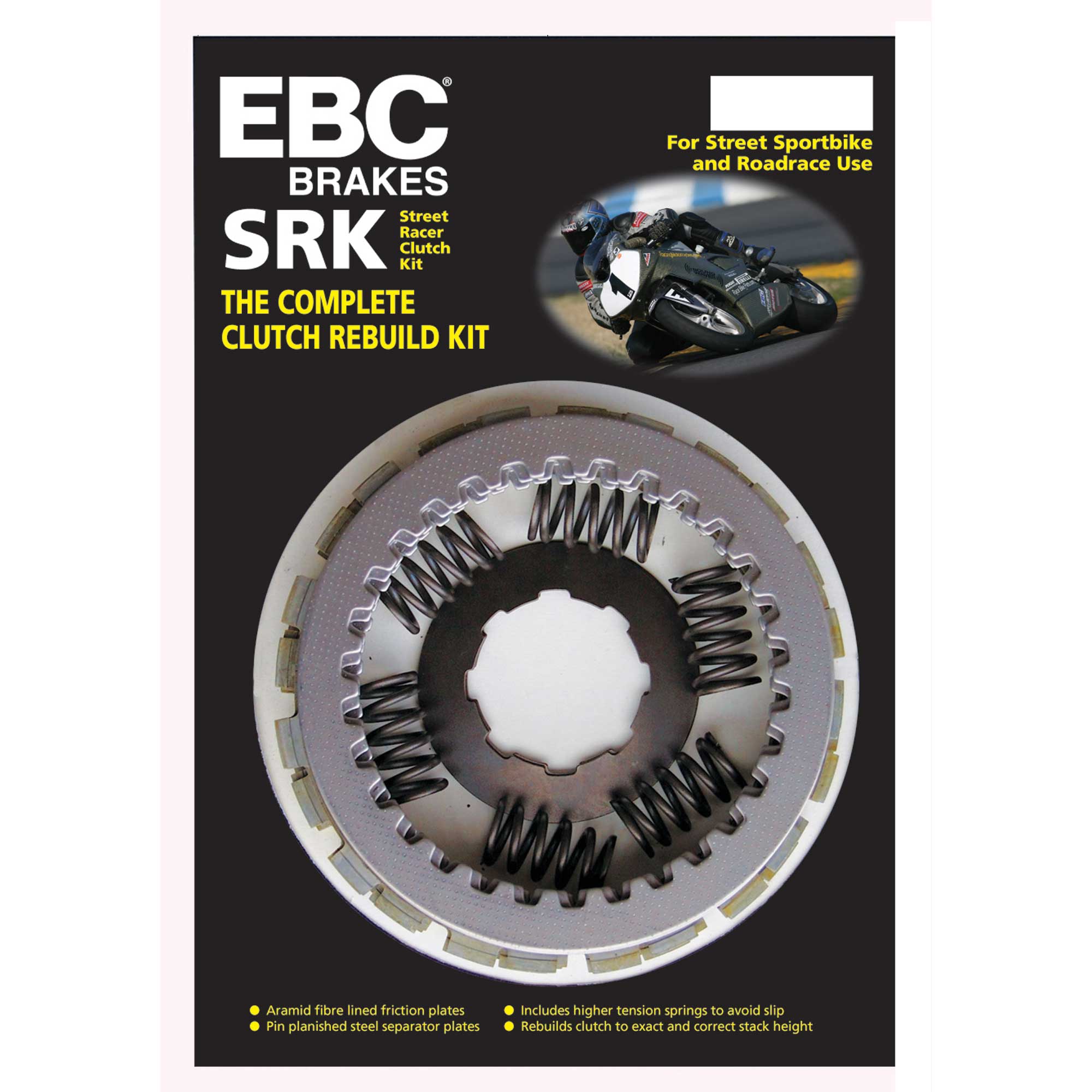 Yamaha RAPTOR 660 2001–2005 EBC Clutch Kit