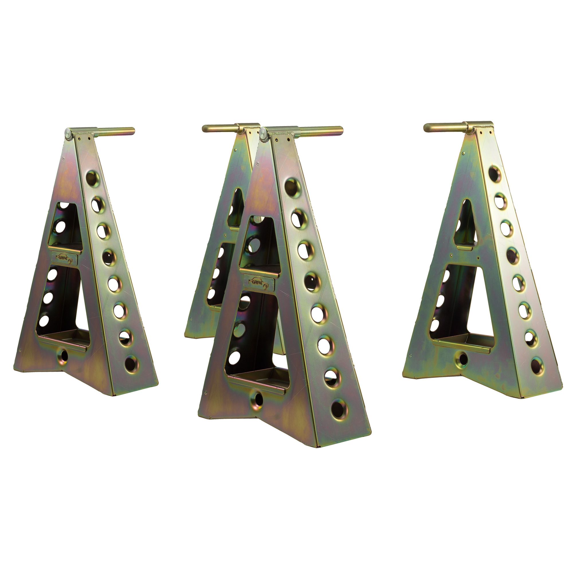 GRP4 Fabrications 4 x WRC Rally Car Sill Axle Stands & Tool Storage