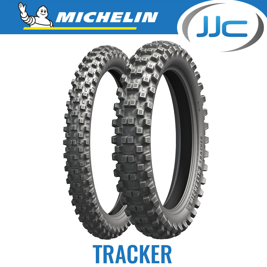 Michelin Motorcycle MX Tracker Pair 80/100/21 51R And 120/80/19