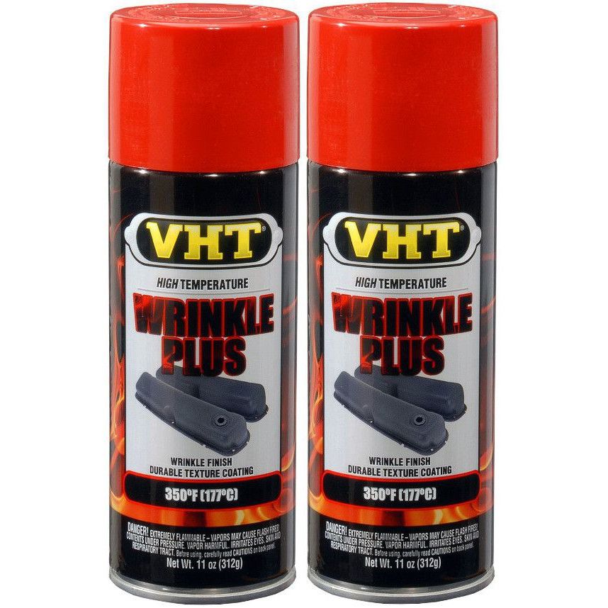 2 x 310ml VHT Crackle/Wrinkle Finish High Temperature Aerosol Spray