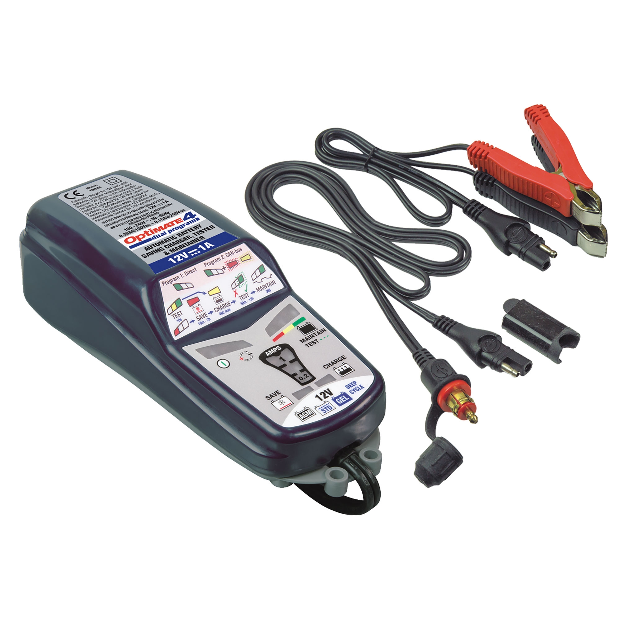 Optimate 4 Canbus 12V Battery Charger / Tester / Conditioner For BMW