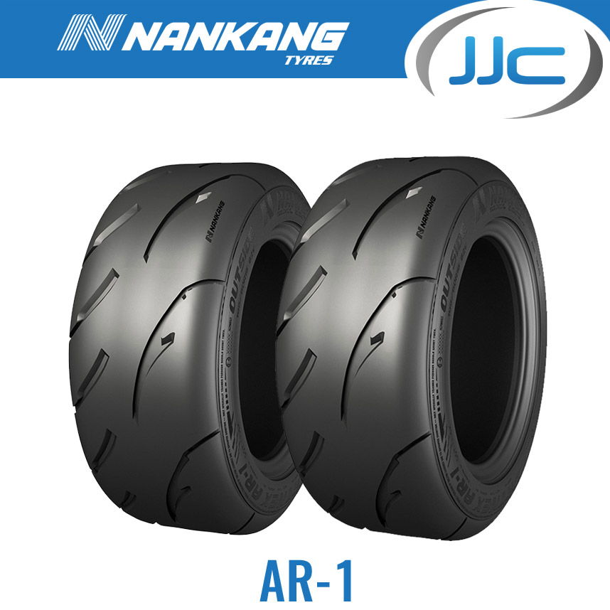 2 x Nankang 225 45 16 93W XL AR-1 Semi Slick Track Day Competition