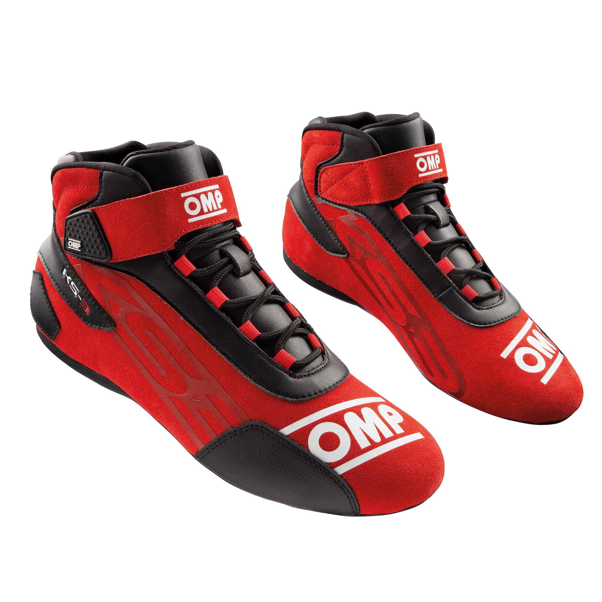 OMP KS-3 Kart / Karting Suede Leather Medium Cut Boots - Adults & Kids Sizes - Picture 74 of 81