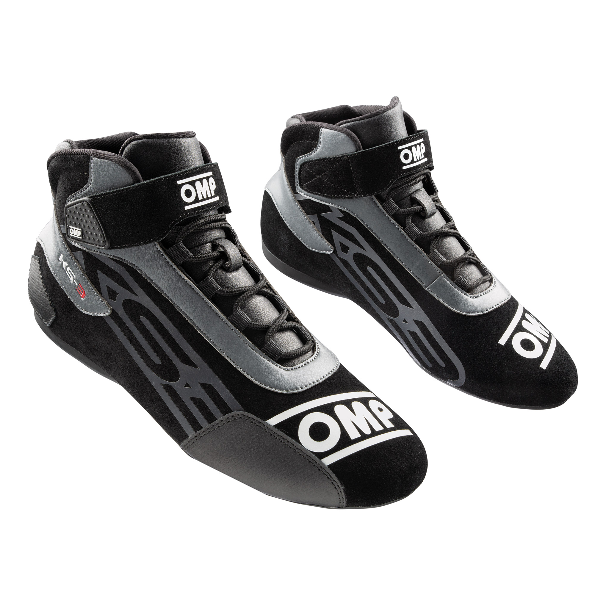 OMP KS-3 Kart / Karting Suede Leather Medium Cut Boots - Adults & Kids Sizes - Picture 19 of 81