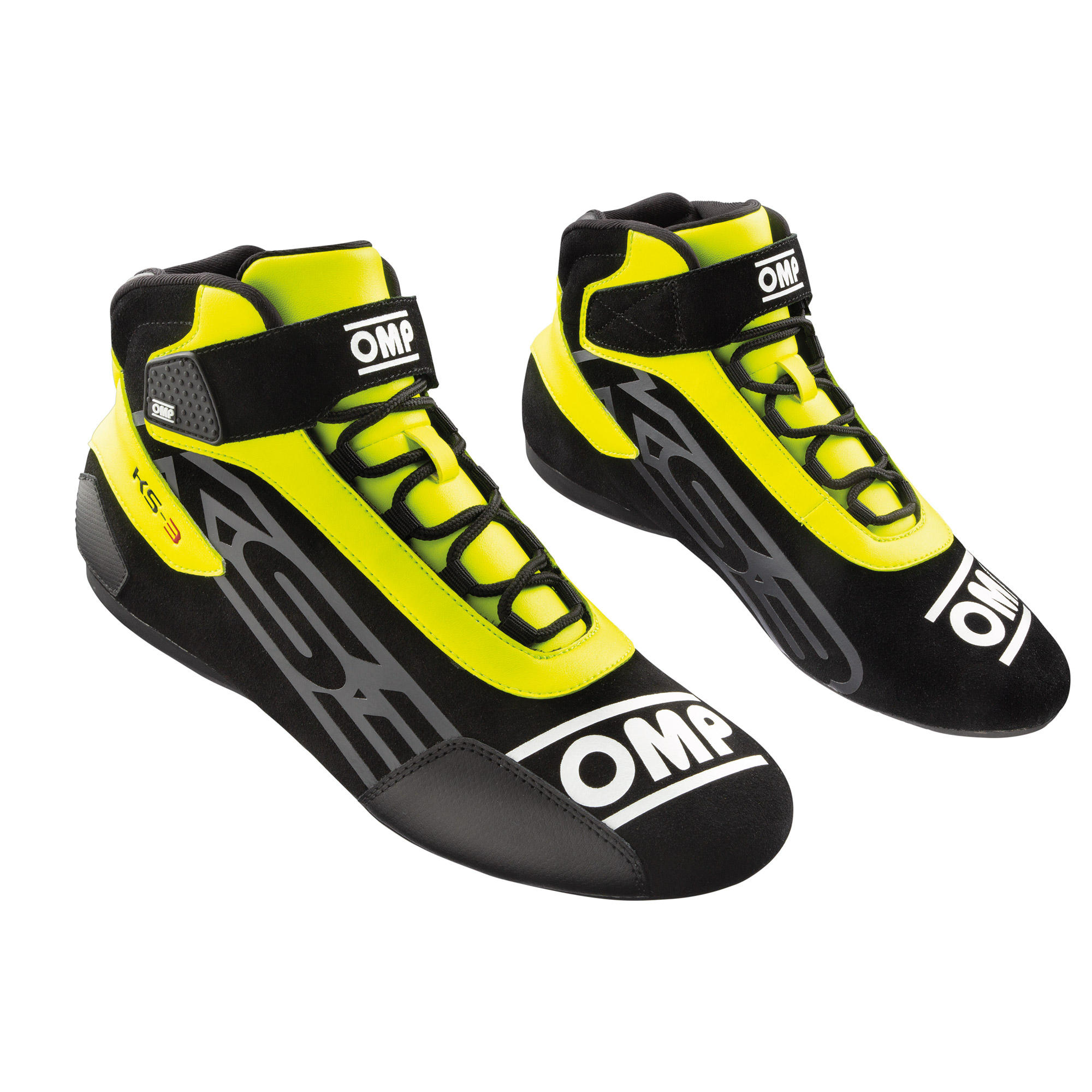 OMP KS-3 Kart / Karting Suede Leather Medium Cut Boots - Adults & Kids Sizes - Picture 52 of 81