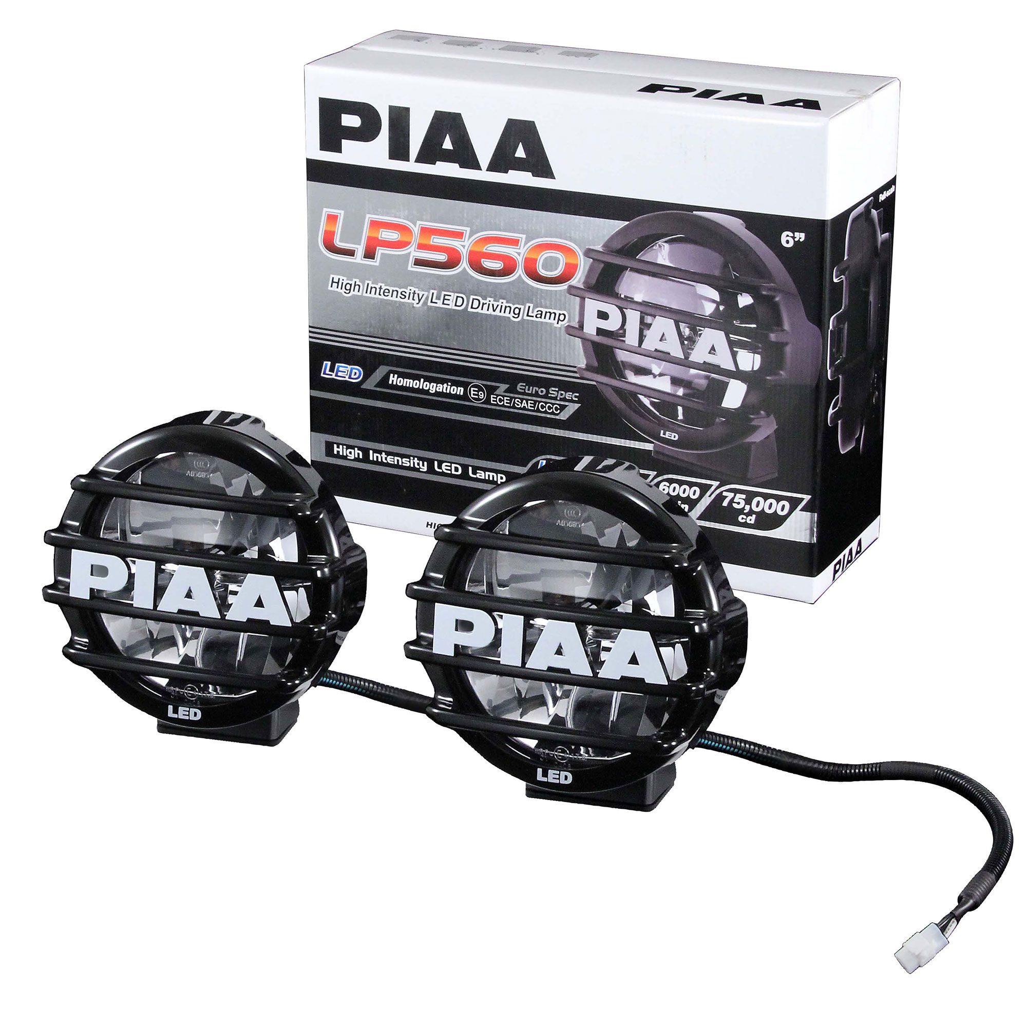 PIAA LED Road Car Drive Lamp Light Kit - LP560 - 151mm / 6
