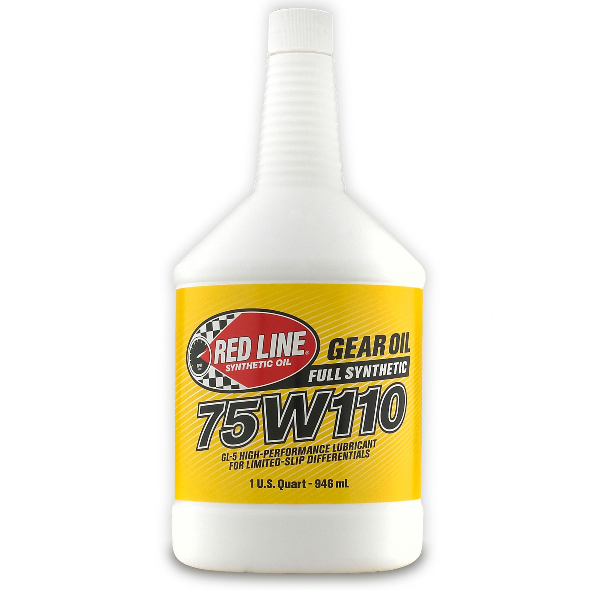 Red Line Synthetic Gear/Diff Oil 75W110 Motorsport/Road Use 1 US Quart / 0.946 L - Afbeelding 1 van 1