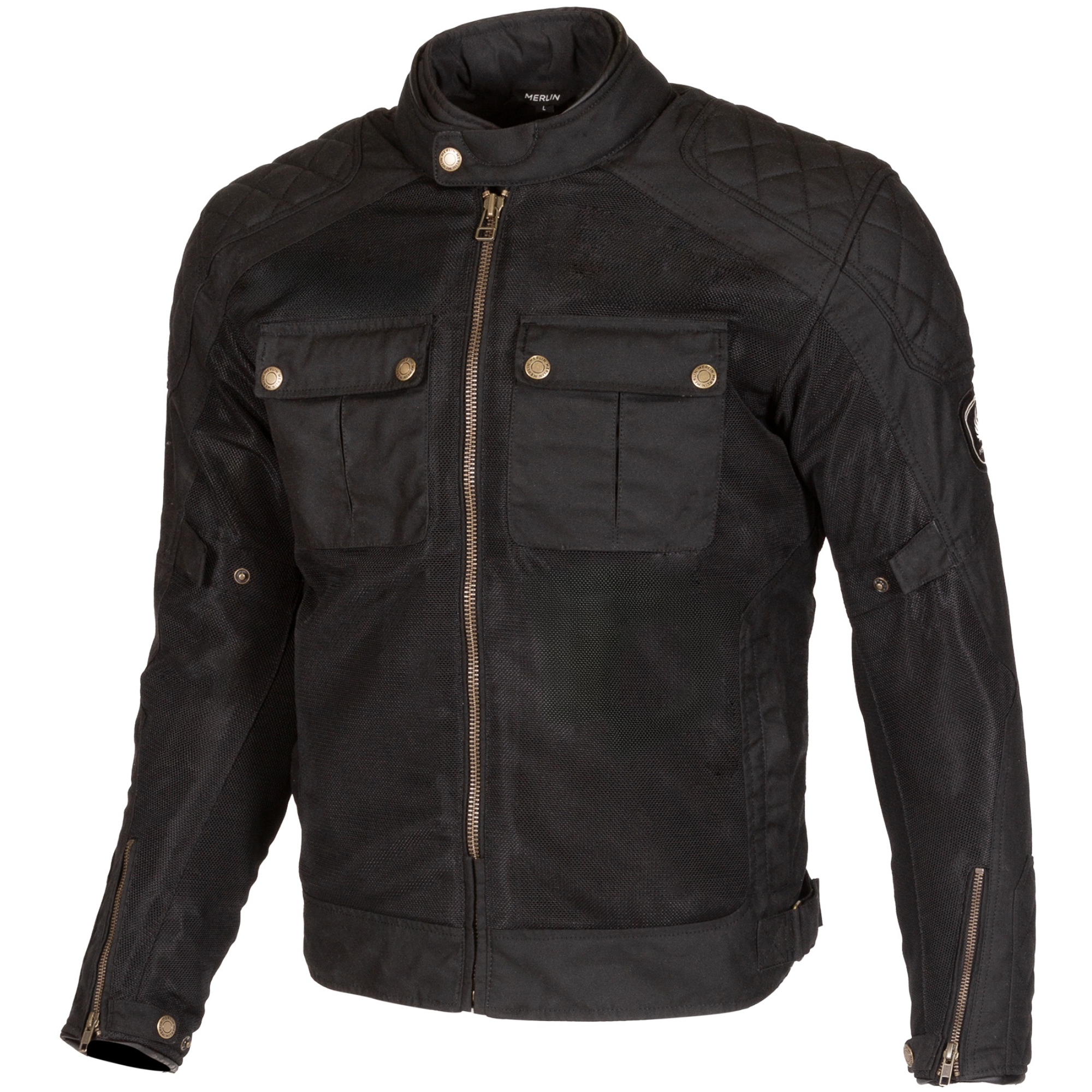 Merlin Shenstone II Cotec Air Textile Motorbike Jacket - Back Protection - Picture 5 of 10