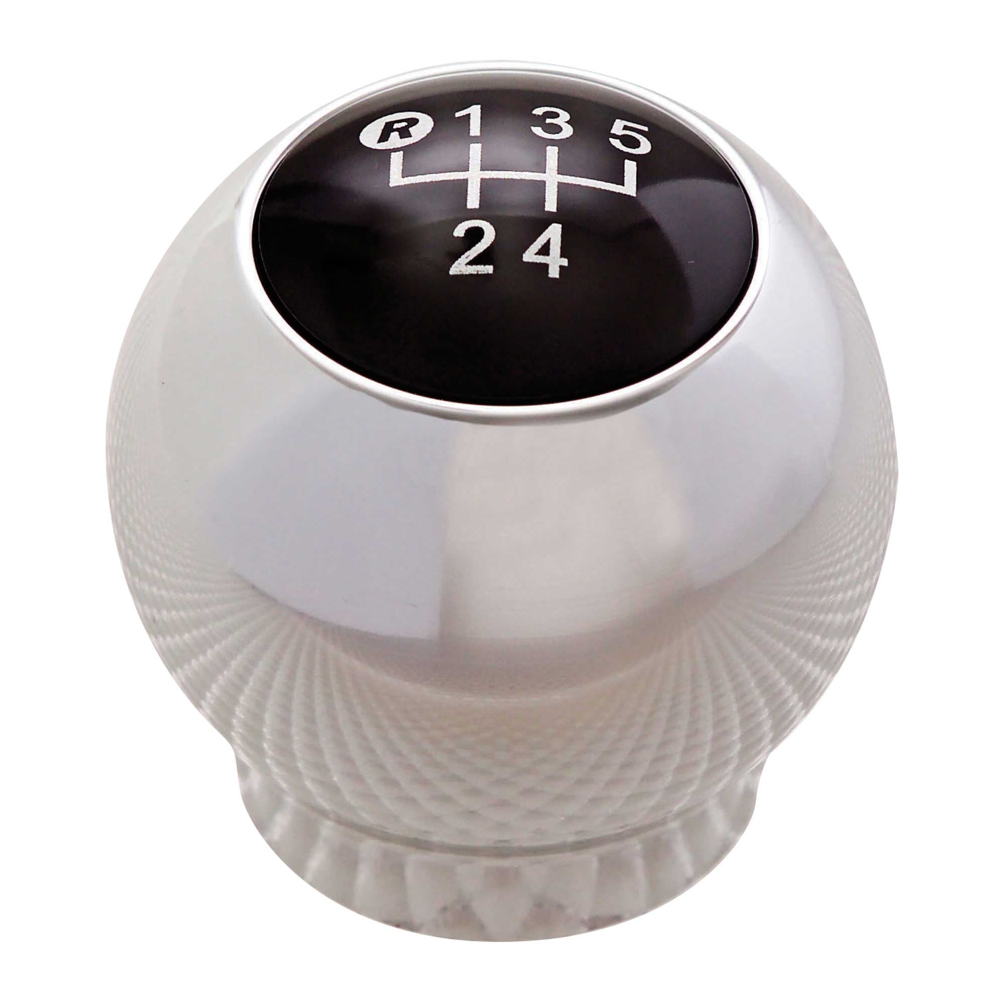 Richbrook Speed Top 5 & 6 Speed Aluminium Gear Knob - Silver