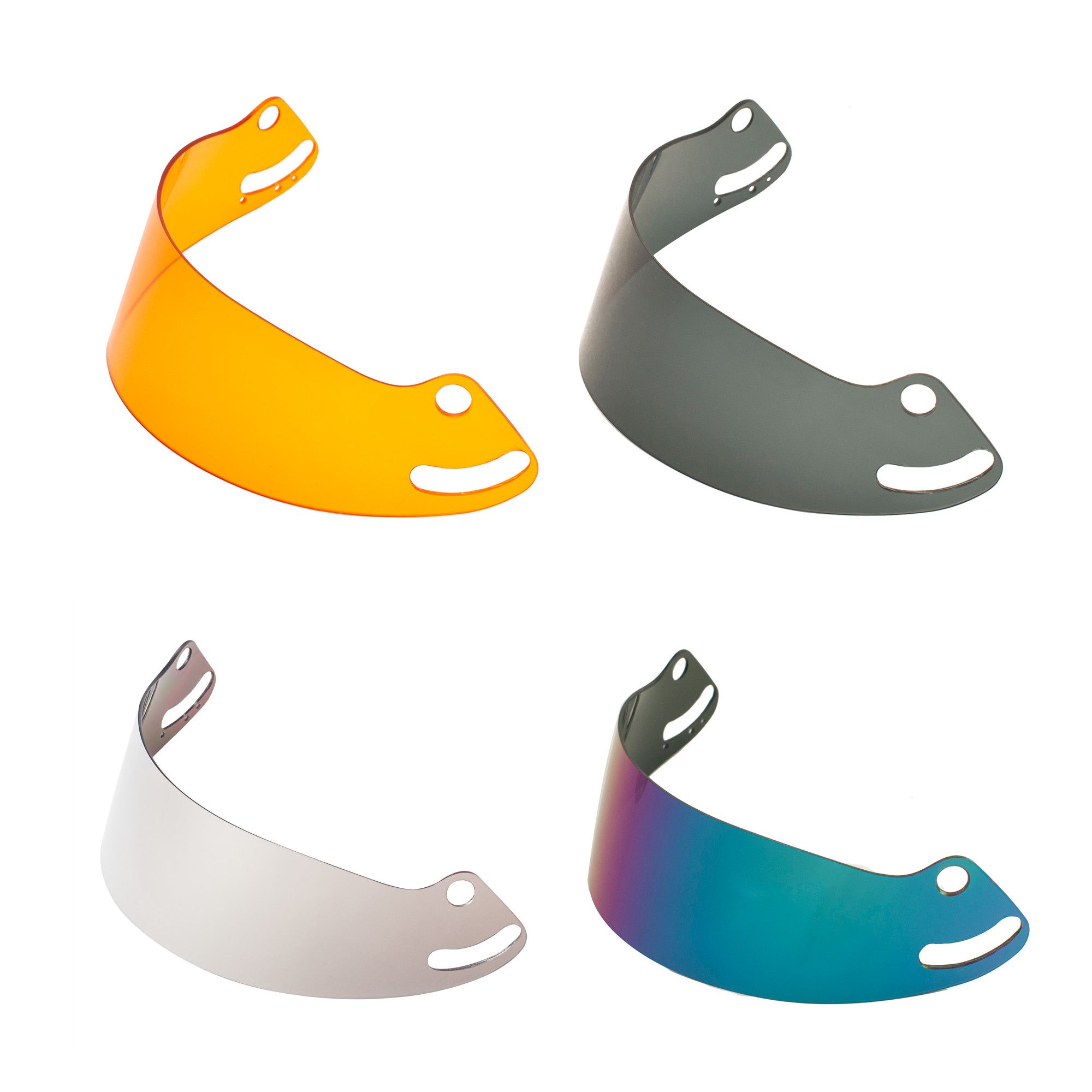 Stilo Short Visor For WRC & Trophy Helmets/Lid - Motorsport/Rally/Racing