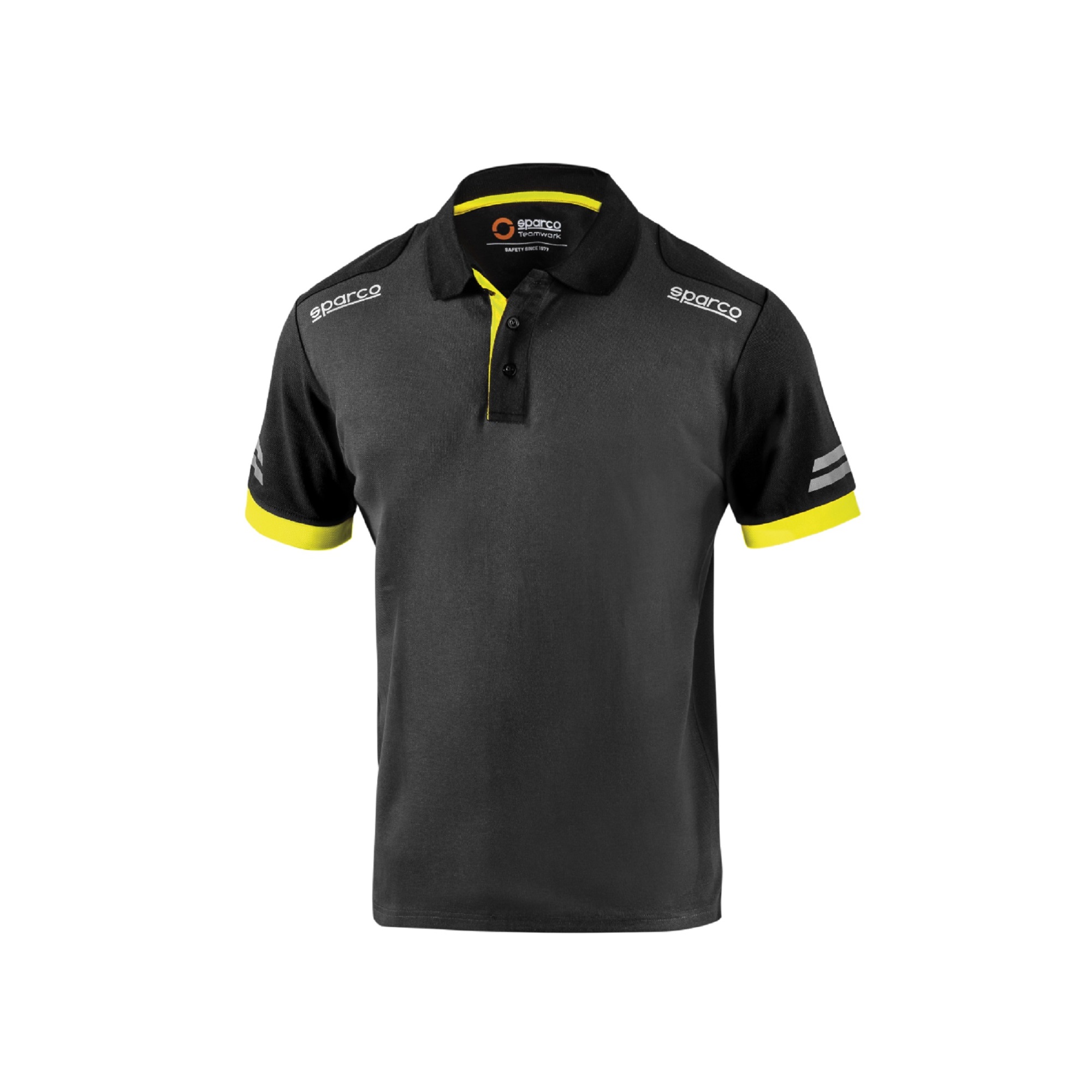 Sparco Tech Workwear Team Poloshirt mit reflektierendem Detail/3 Knöpfe Kragen - Bild 23 von 41