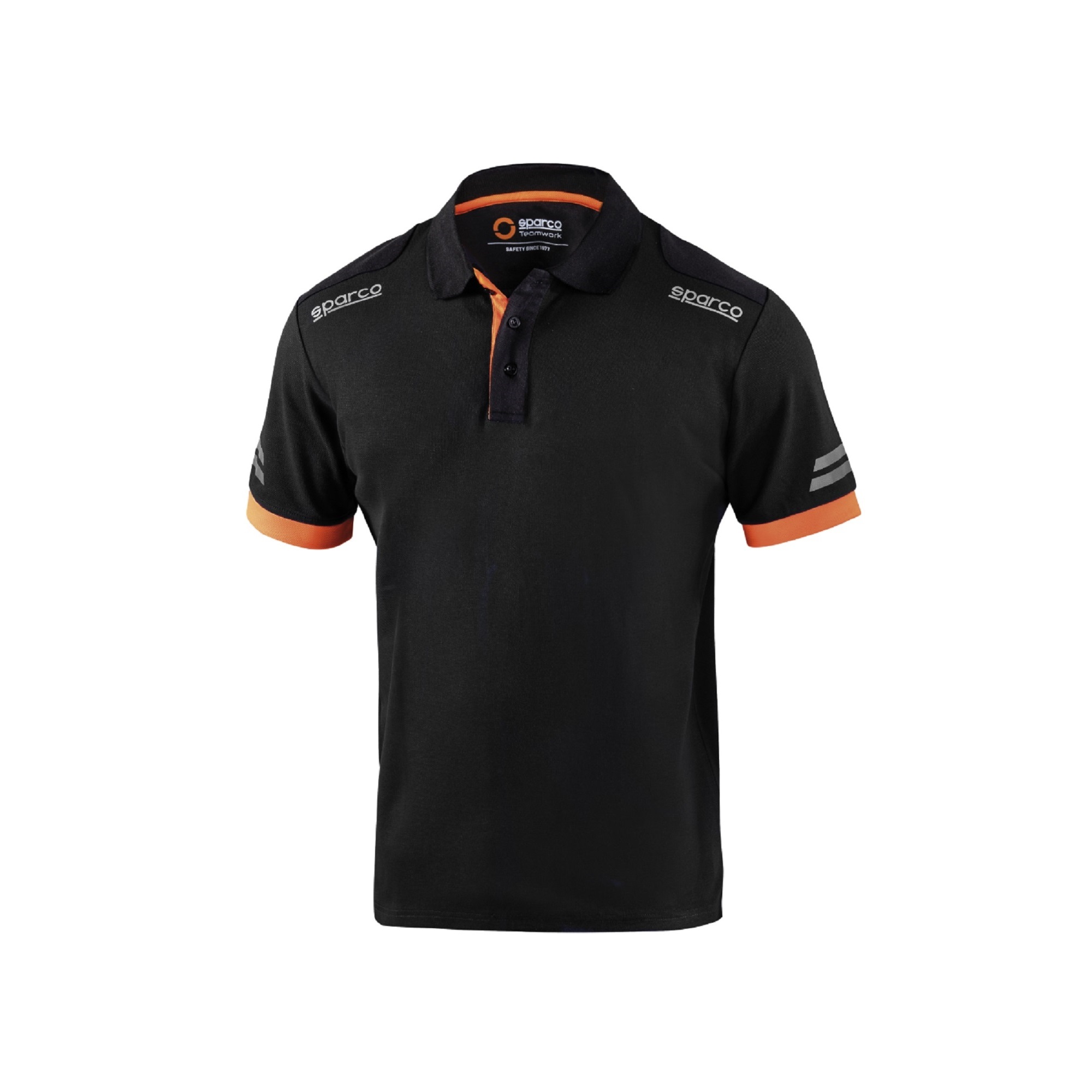 Sparco Tech Workwear Team Poloshirt mit reflektierendem Detail/3 Knöpfe Kragen - Bild 31 von 41