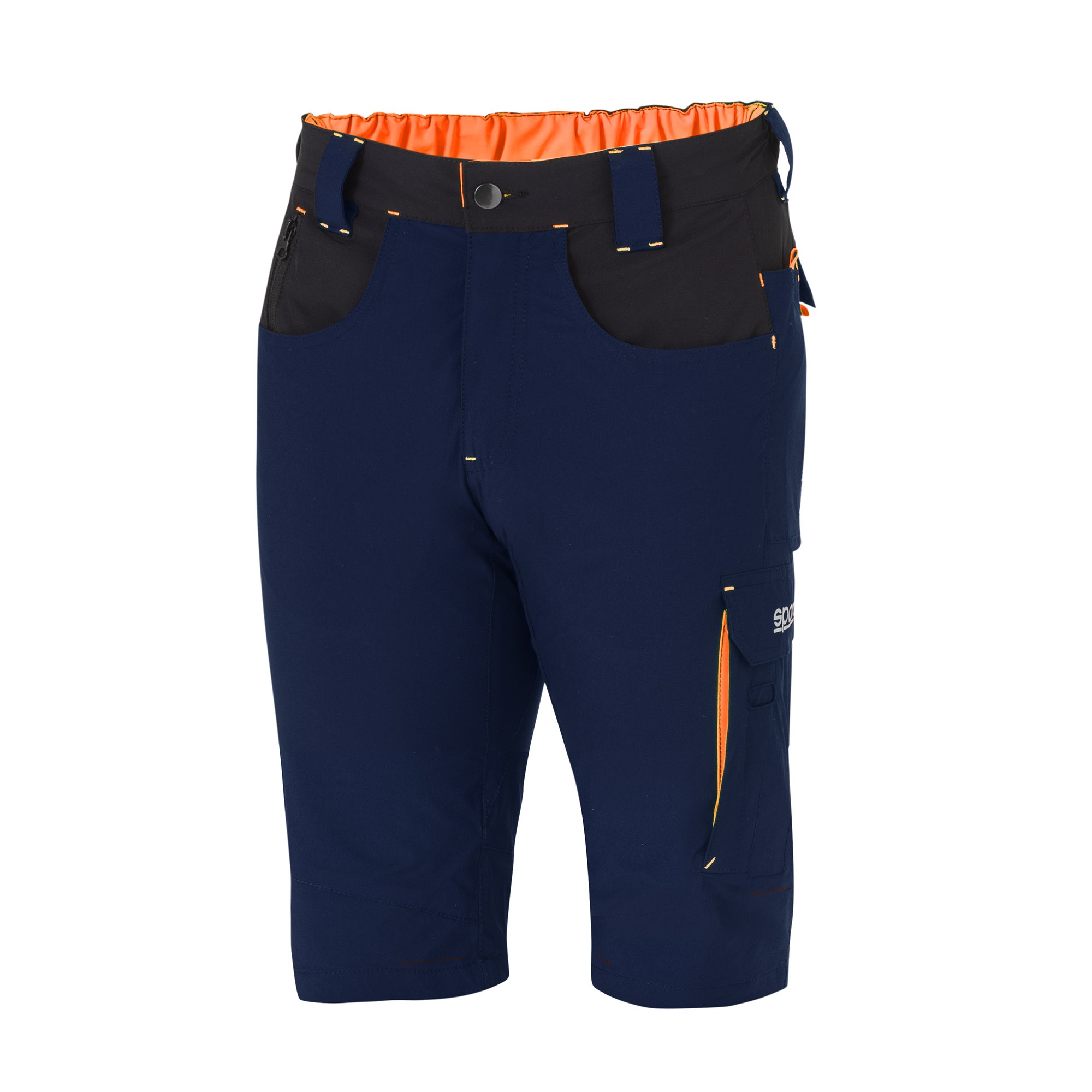 Sparco Tech Light Cargo Shorts - Elasticated Rear Waist, Lightweight (Teamwear) - Picture 11 of 37