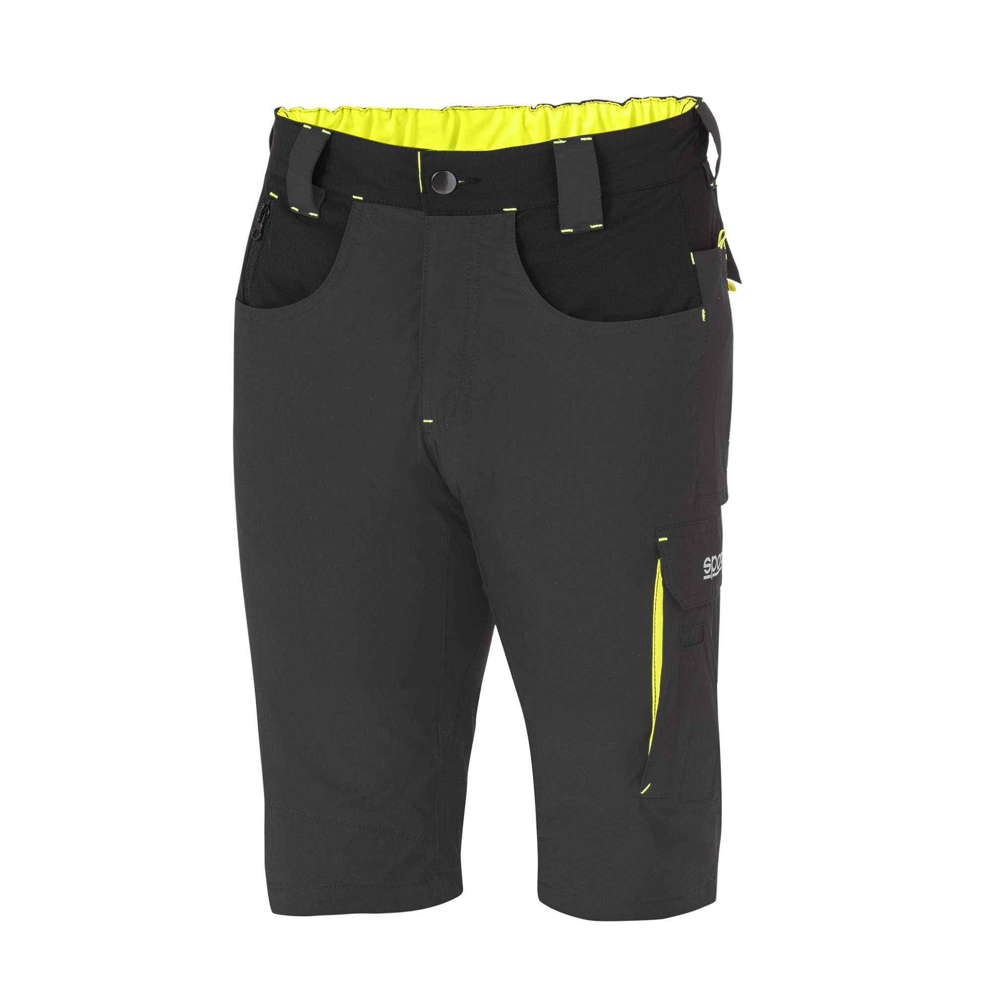 Sparco Tech Light Cargo Shorts - Elasticated Rear Waist, Lightweight (Teamwear) - Picture 14 of 37