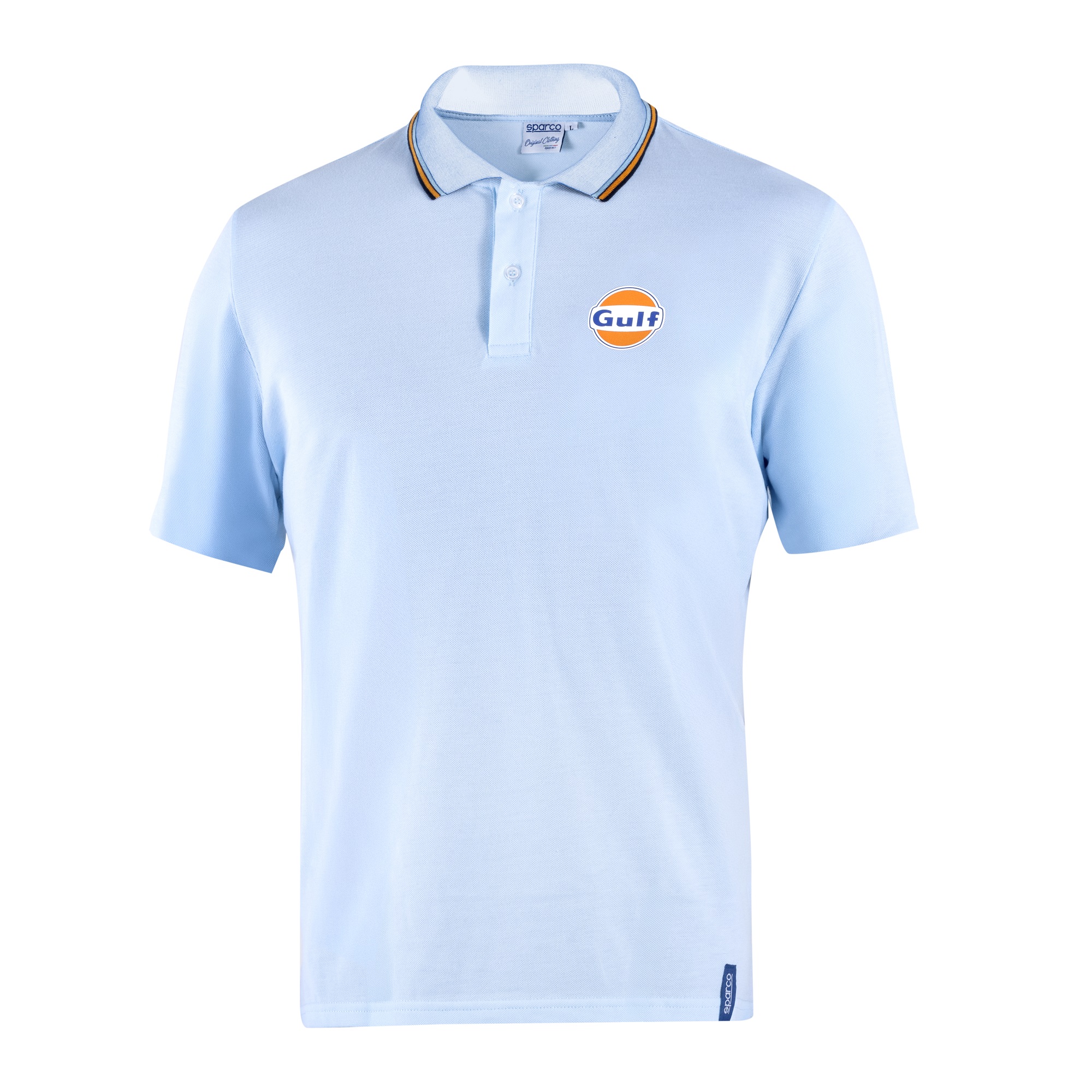 Sparco Gulf Poloshirt - kultiges Motorsport Branding, 100% Baumwolle, Piqué Stoff - Bild 7 von 18
