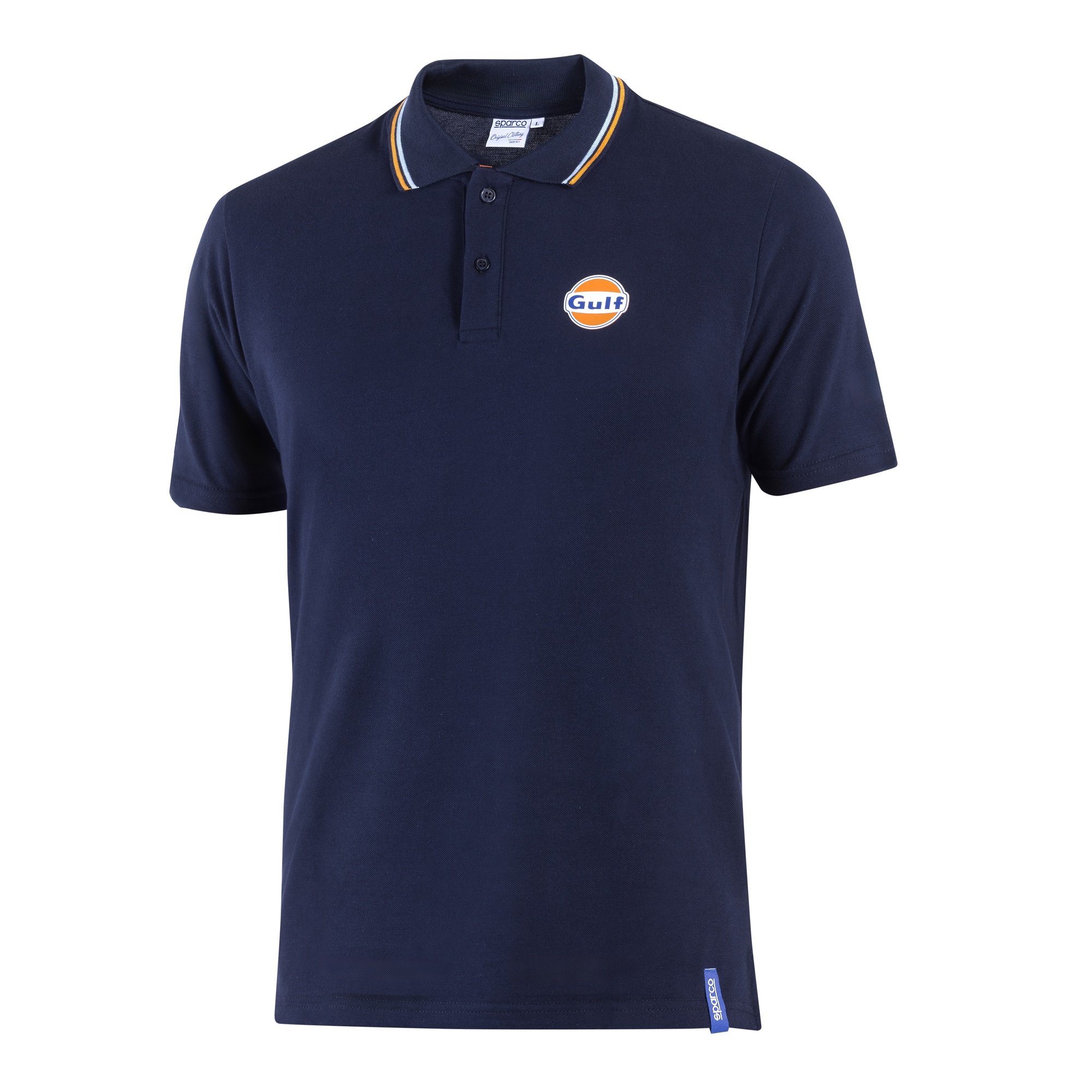 Sparco Gulf Poloshirt - kultiges Motorsport Branding, 100% Baumwolle, Piqué Stoff - Bild 12 von 18