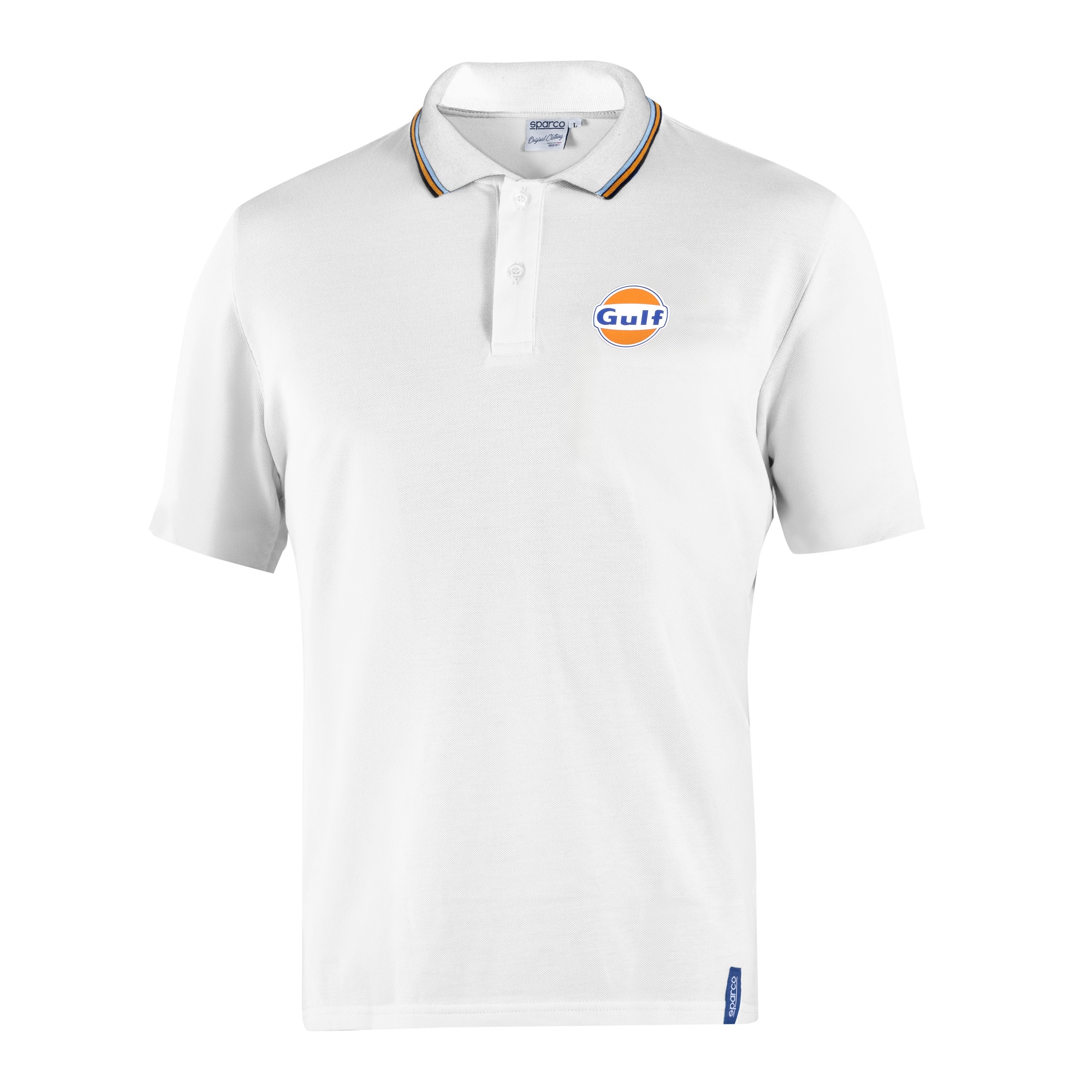 Sparco Gulf Poloshirt - kultiges Motorsport Branding, 100% Baumwolle, Piqué Stoff - Bild 15 von 18