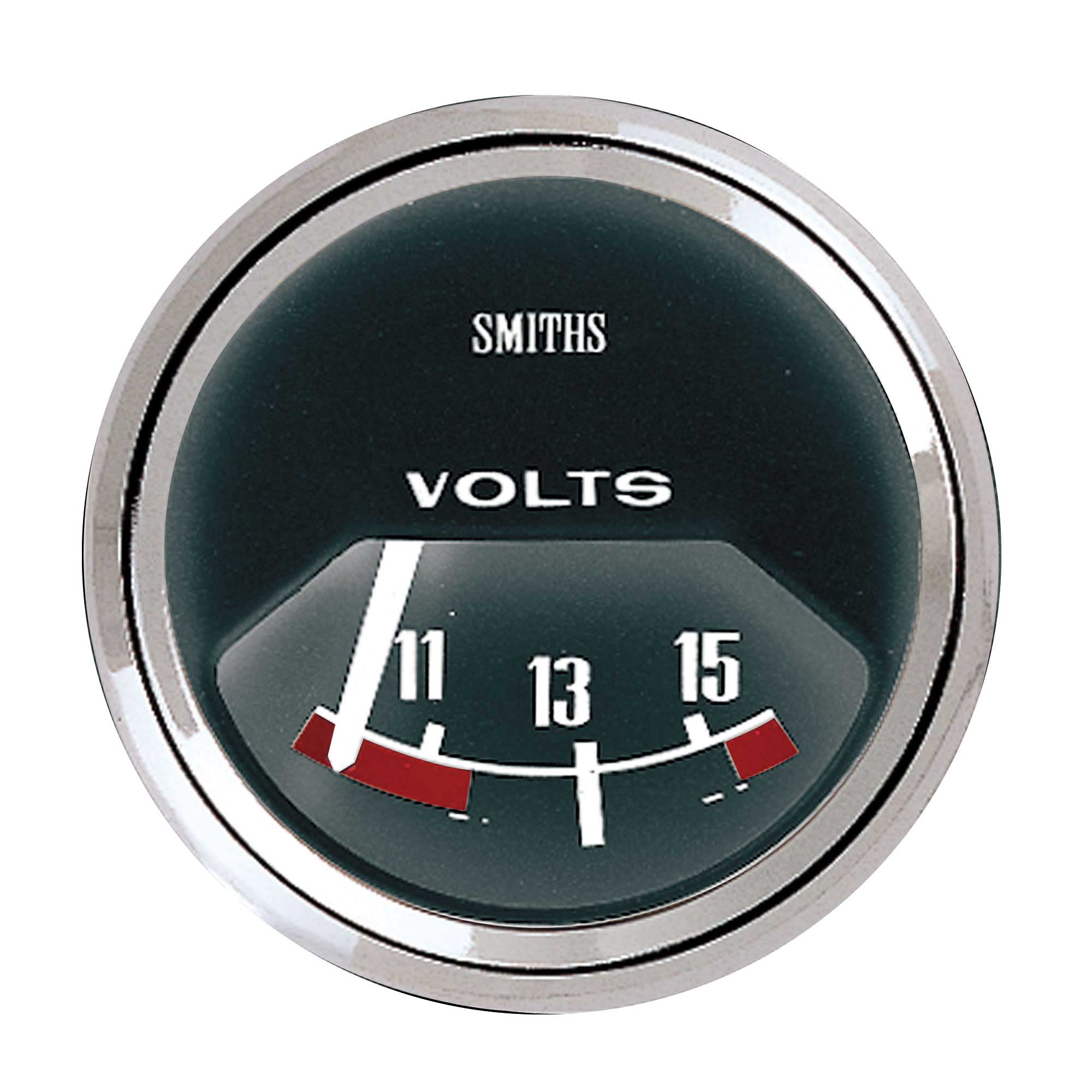 Austin Mini Clásico Voltímetro 52mm Bisel Cromado Smiths