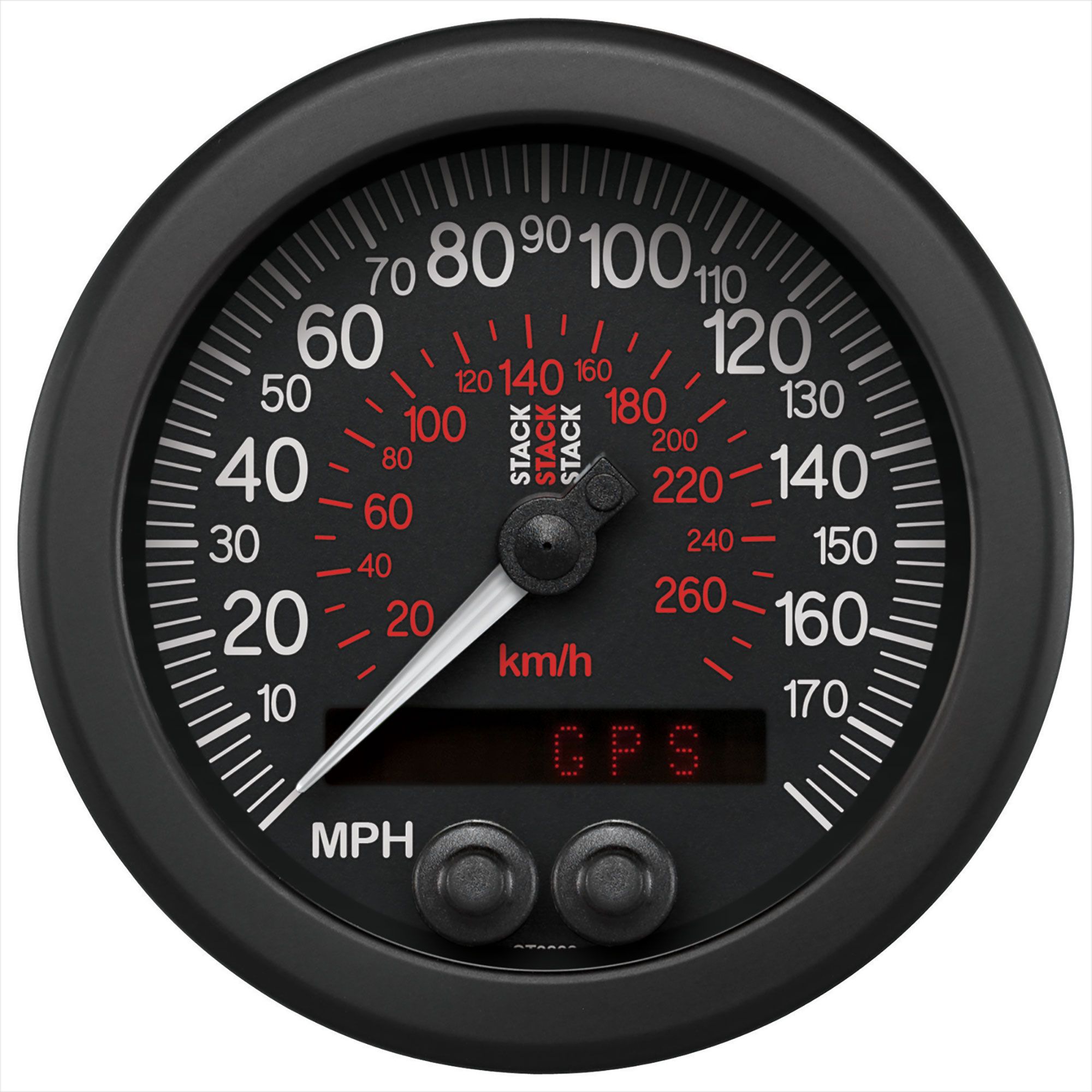 Stack 88mm GPS Car Speedo Speedometer Gauge | 0-180 MPH / 0