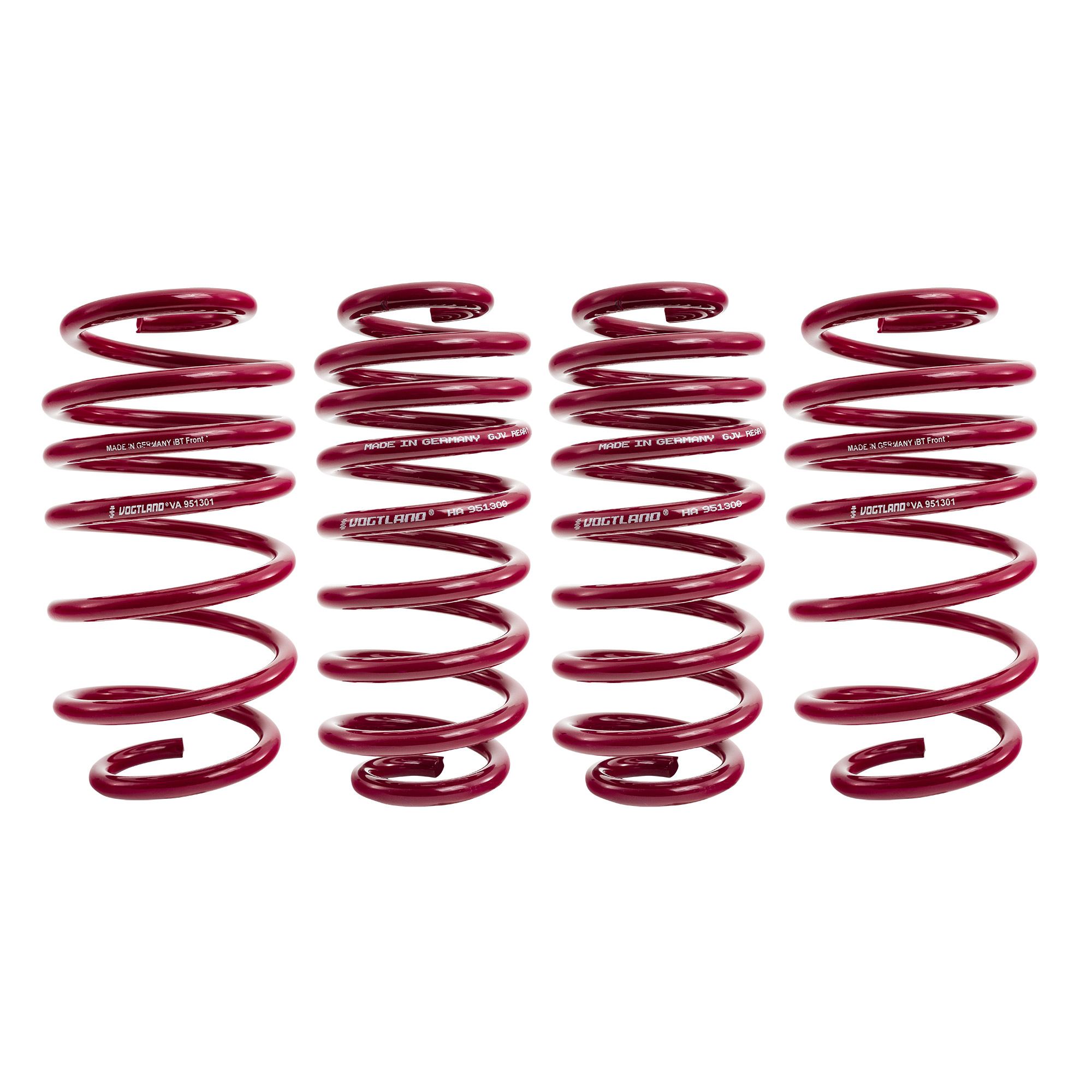 Vogtland Sport Lowering Springs 30/25mm (F/R) Fits Various Seat, Skoda, Cupra - Picture 1 of 1