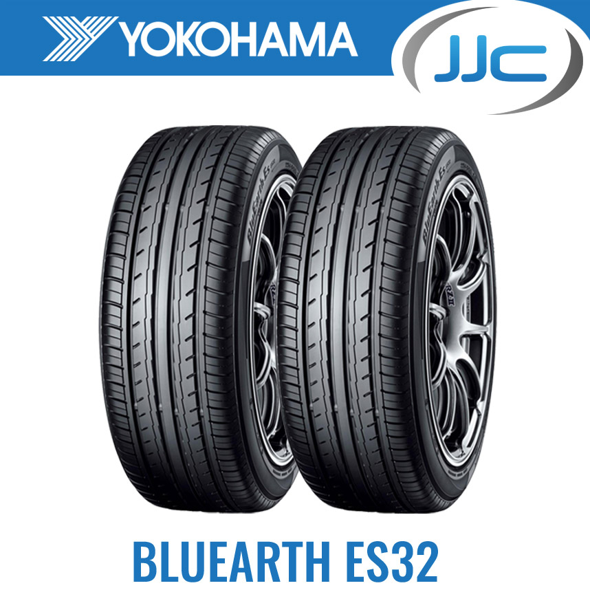 2 x Yokohama BluEarth ES32 185 60 R14 82H Compact Family Car Tyres